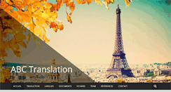 Desktop Screenshot of agence-de-traduction.org